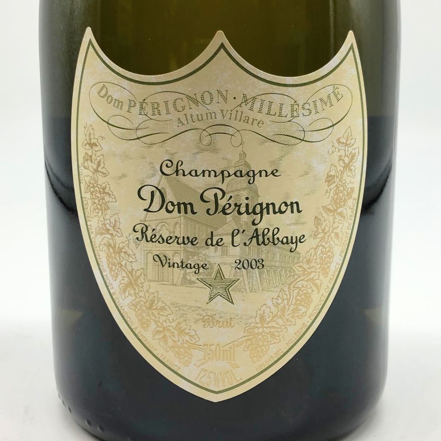ドンペリニヨン レゼルヴ ド ラベイ 2003 750ml 12.5%【T4 ドンペリニヨン レゼルヴ ド ラベイ 2003 750ml 12.5%【T4