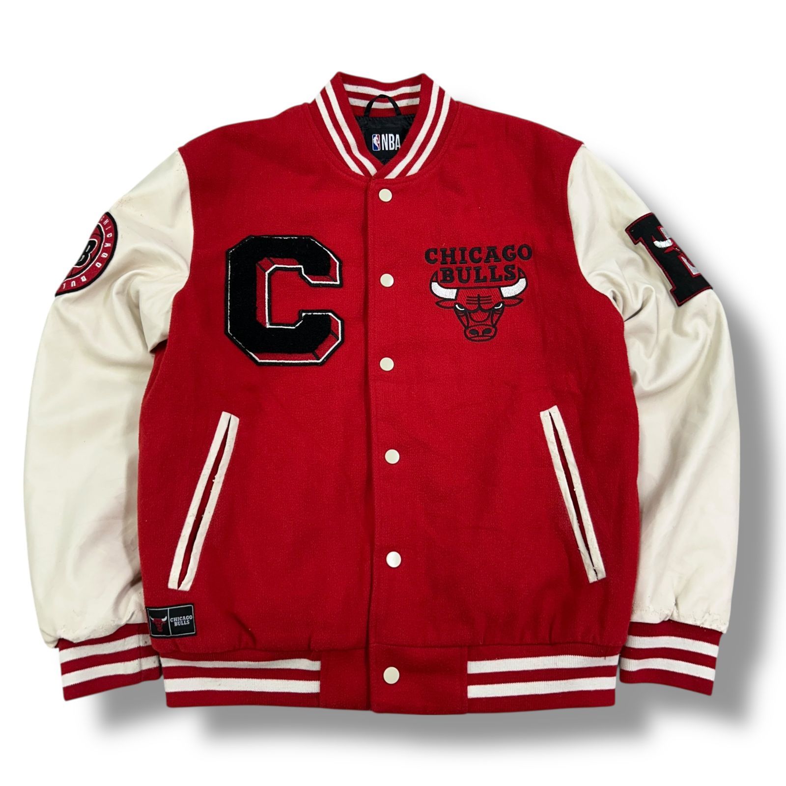 シカゴ・ブルズ ジャケット XL NBA公式ライセンス NBA シカゴ ブルズ