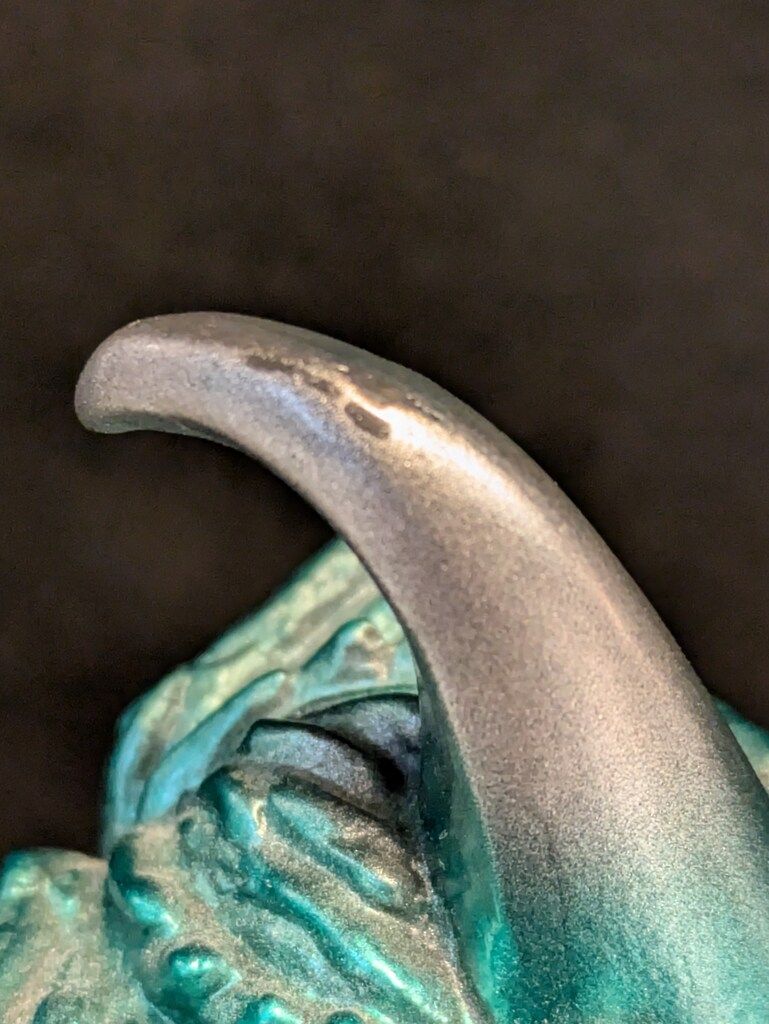 STDゴメス 黒成型|緑メタ塗装