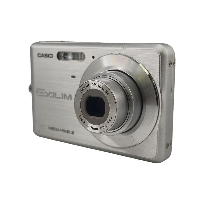 CASIO EXILIM エクシリム ZOOM デジタルカメラ EX-Z77SR シルバー 中古 1