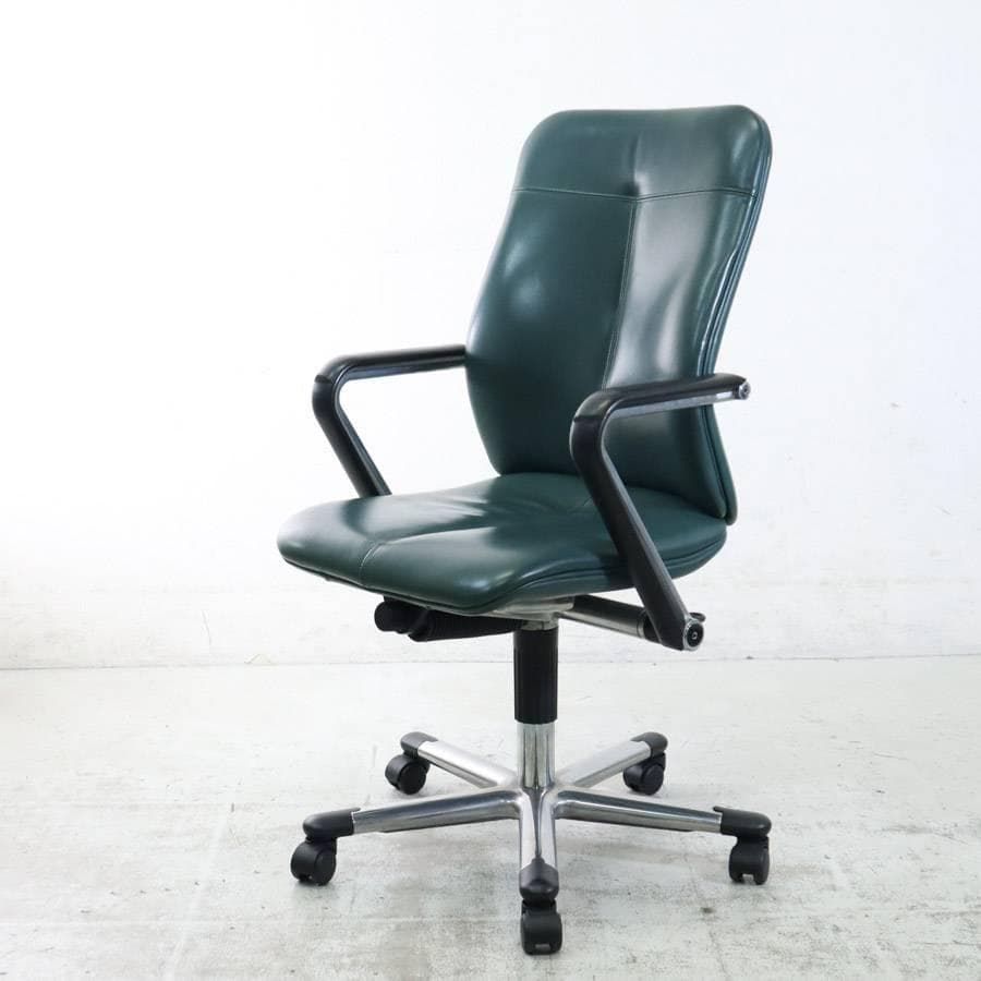 カリモク家具 本革 ハイバックデスクチェア XG9500 リクライニング可 280h14