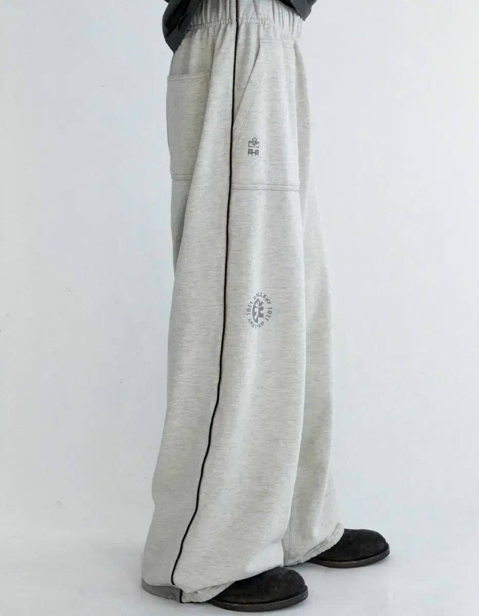 2 POLYTERU 1011 ファティーグ スウェット パンツ 1 2v オートミール 茶色