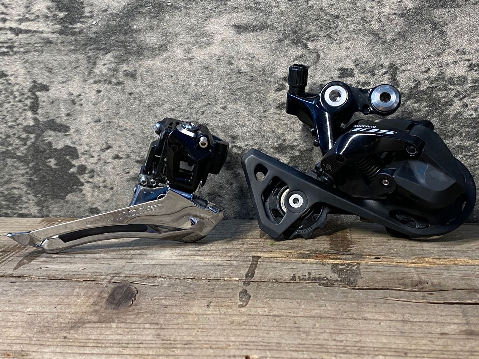 IZ506 シマノ SHIMANO 105 FD-R7000 RD-R7000-SS ディレイラーセット Φ34.9 FDリンクカバー