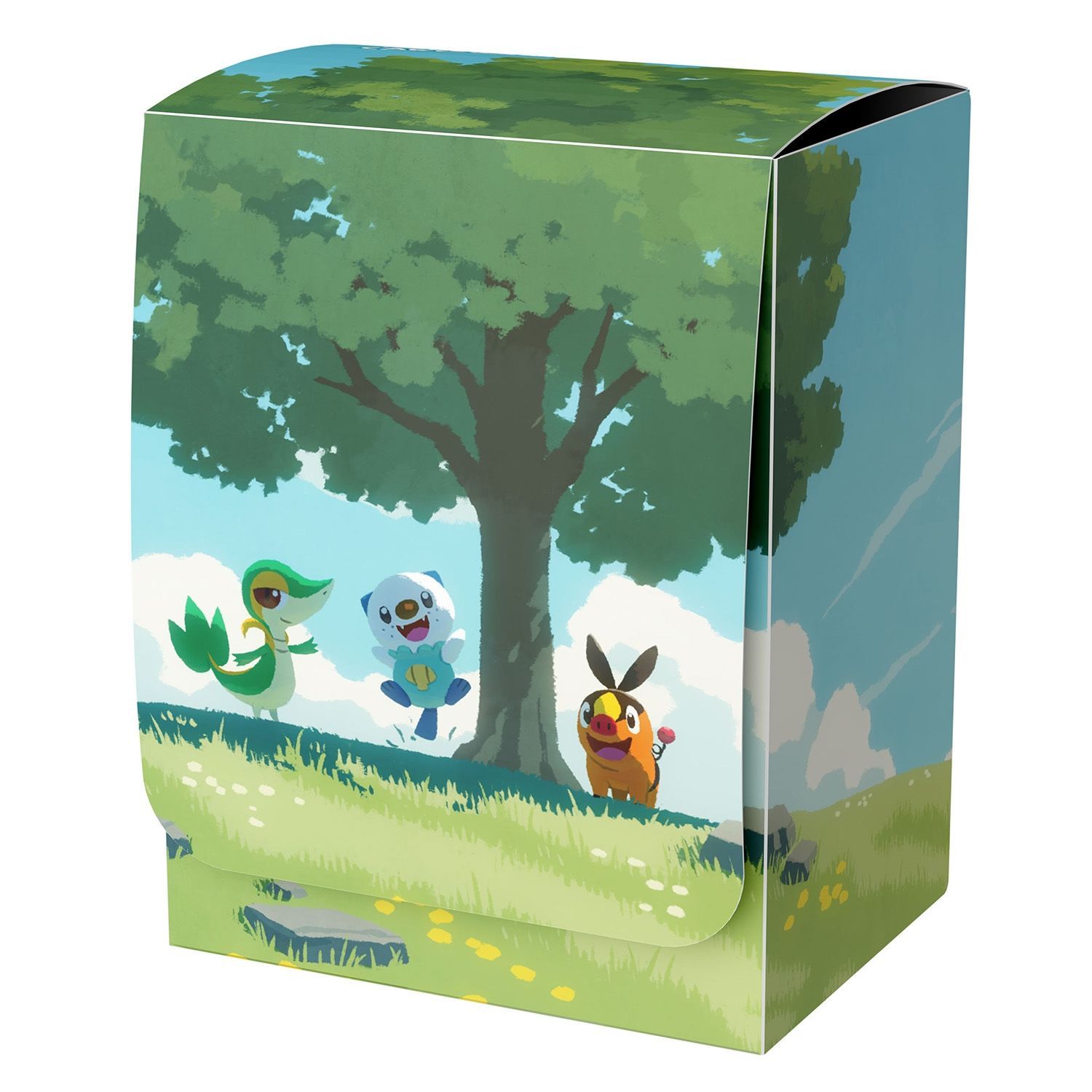 ミジュマル ツタージャ ポカブ ポケモンGO「ツタージャ・ポカブ・ミジュマル」背景付きに