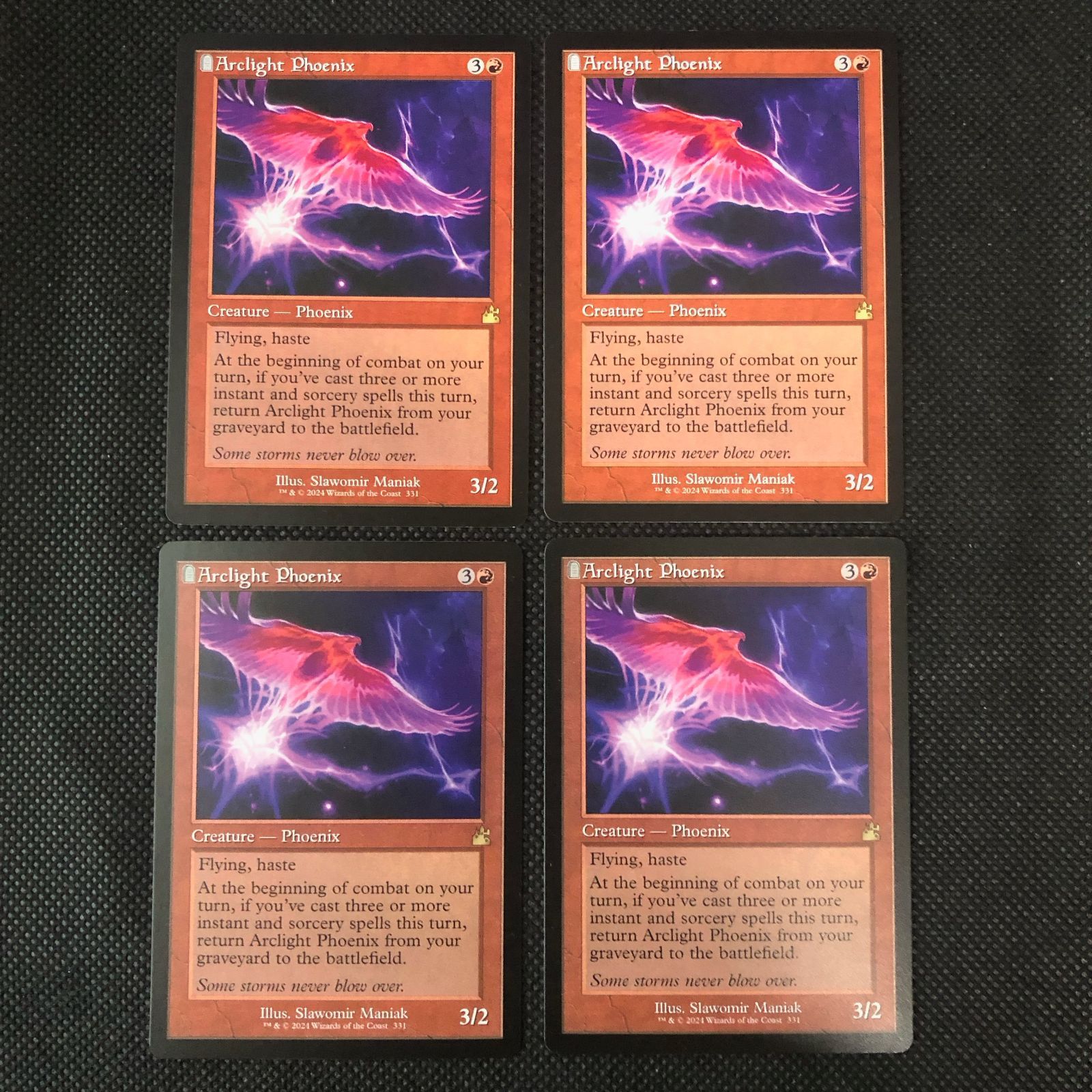 MTG 弧光のフェニックス / Arclight Phoenix 英語版 旧枠 4枚 - メルカリ