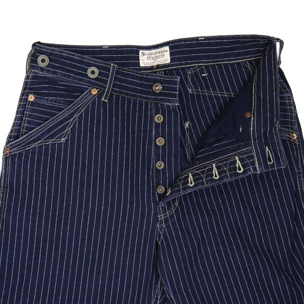 ゆ*ま様 SCHOTT ヒッコリーデニム 32インチ Schott (ショット) 3911008 OLD HICKORY DENIM PANTS オールド