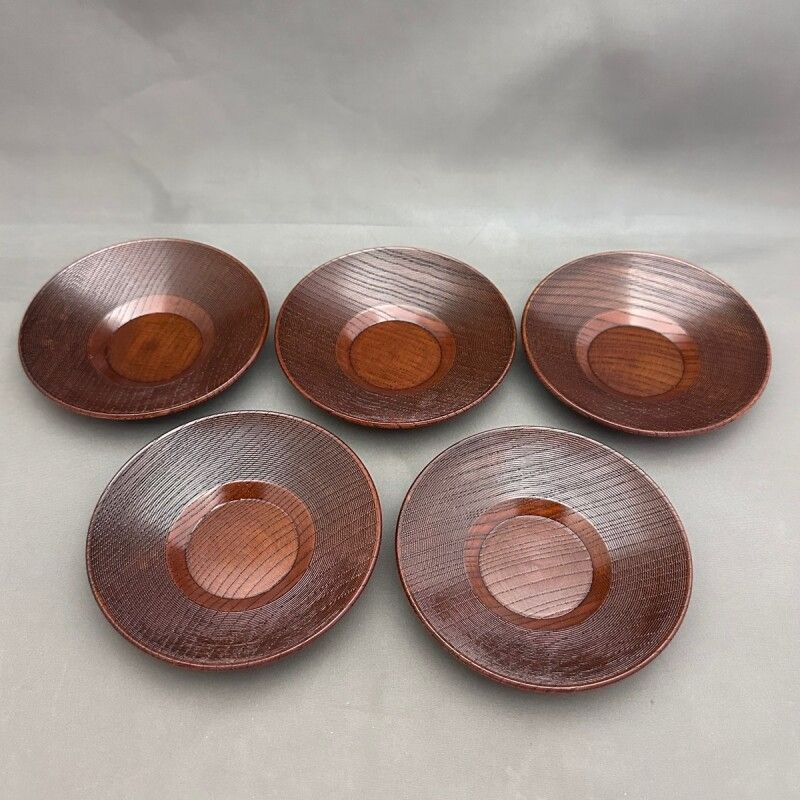 欅 3.5 茶托 千筋