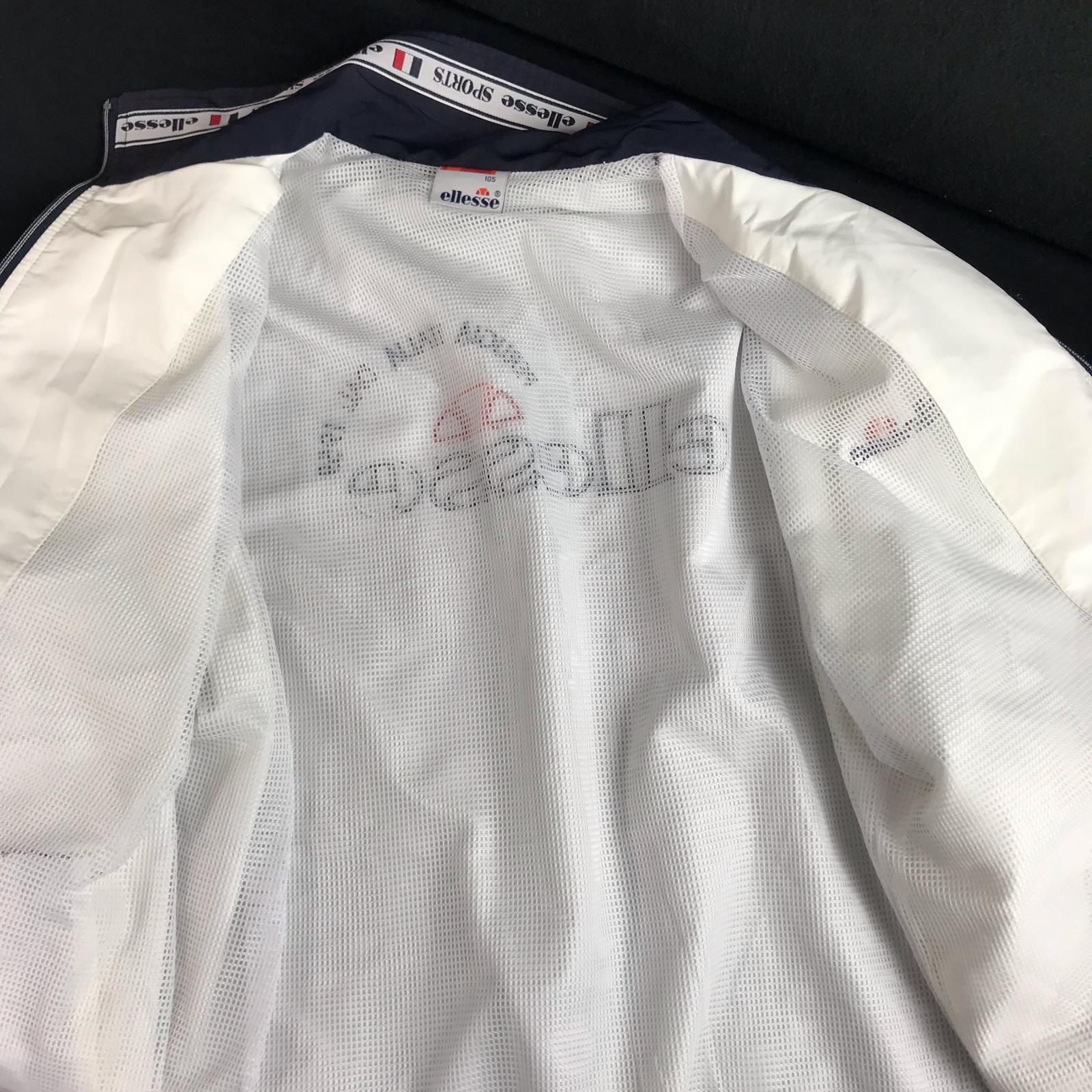 ellesse【エレッセ】ウインドブレーカー/上下セットアップ【メンズL/白