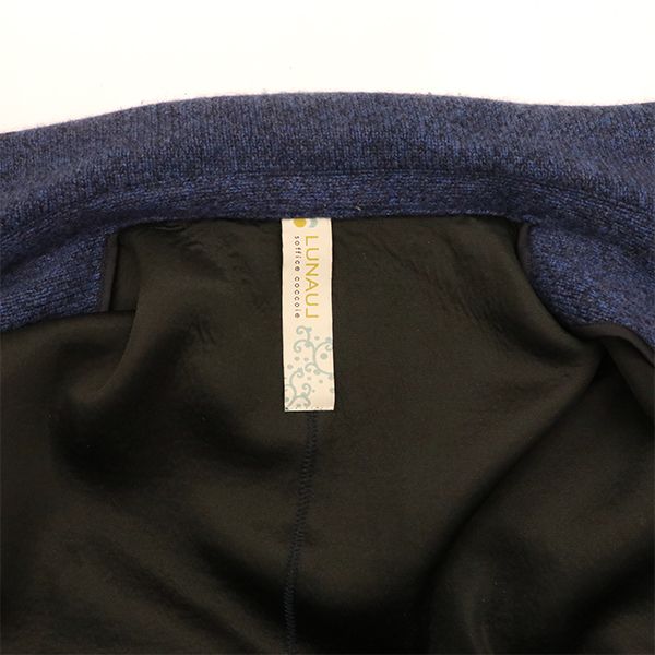 ルナウル LUNAUL テーラードジャケット カシミヤ100％ サイズ48