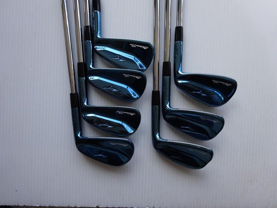 限定品】ブルーIP仕上げ ミズノプロ221 Limited ブルーエディション