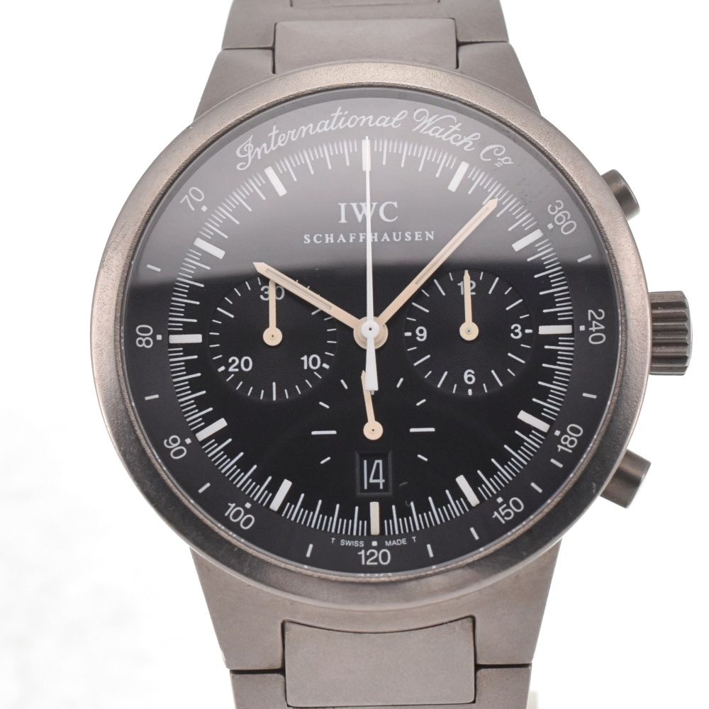 IWC IWC SCHAFFHAUSEN IW372701 GST チタン クロノグラフ デイト 