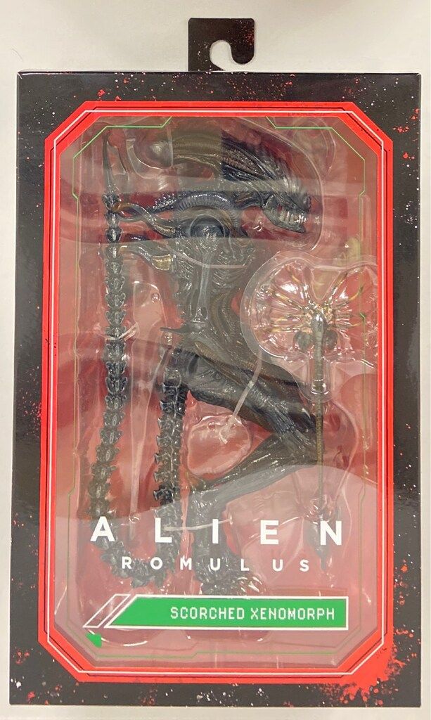 NECA ULTIMATE 7 INCH ACTION FIGURE SCORCHED XENOMORPH