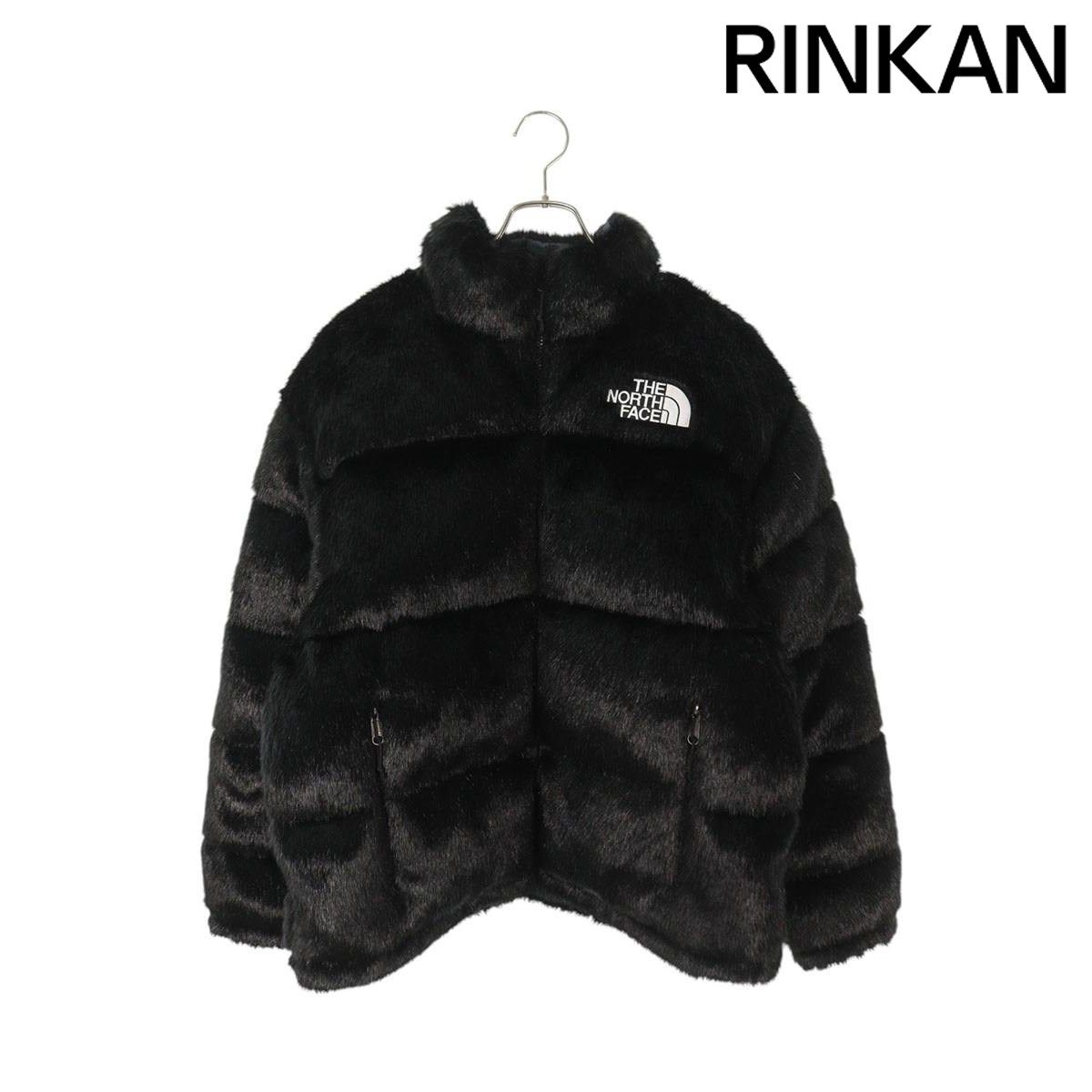 シュプリーム ×ノースフェイス THE NORTH FACE 20AW Faux Fur Nuptse Jacket フェイクファーヌプシダウンジャケット メンズ M