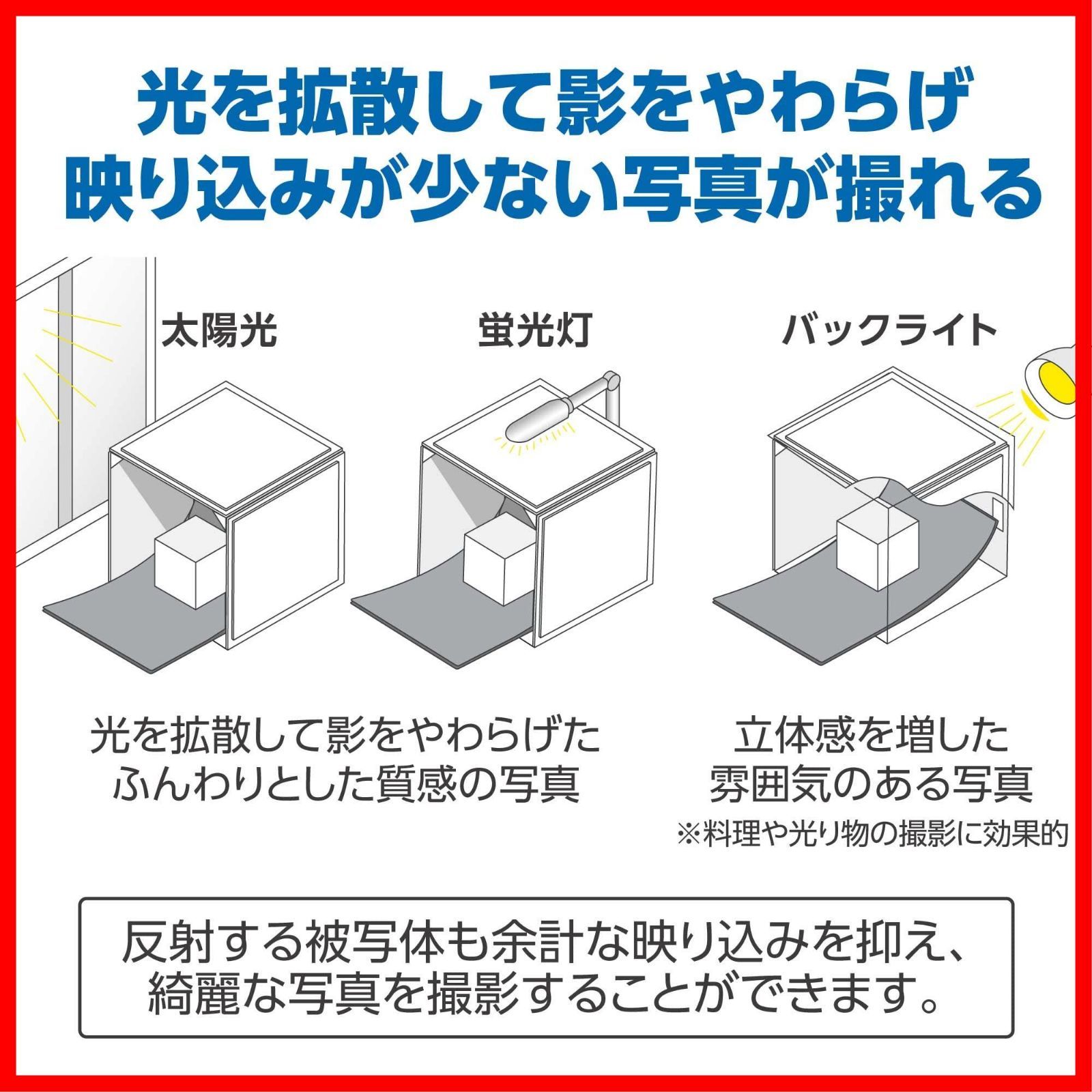 在庫セール】ハクバ HAKUBA 撮影ボックス スタジオボックス 60 DSB22