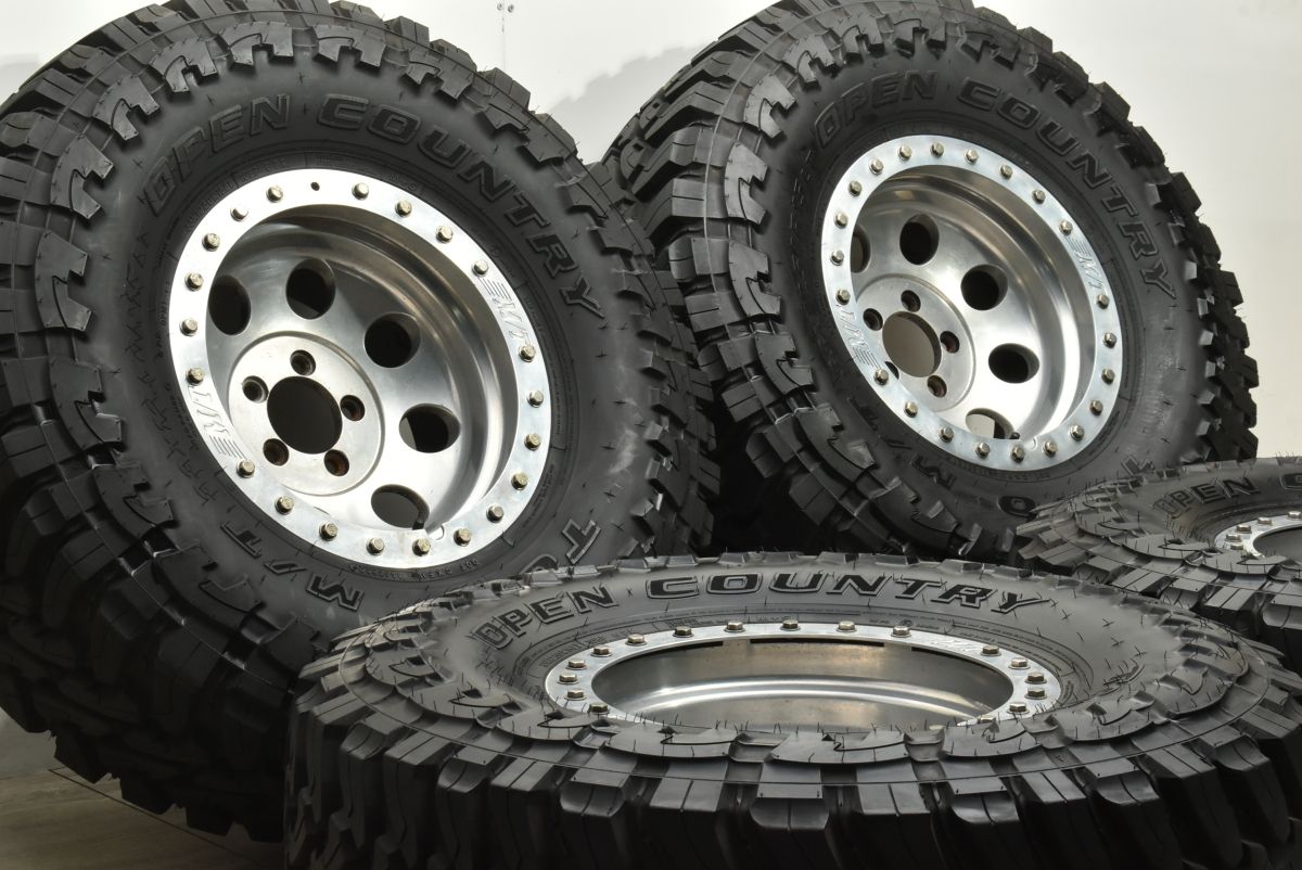 バリ溝】ミッキートンプソン 15in 8J -30 PCD114.3 トーヨー オープン