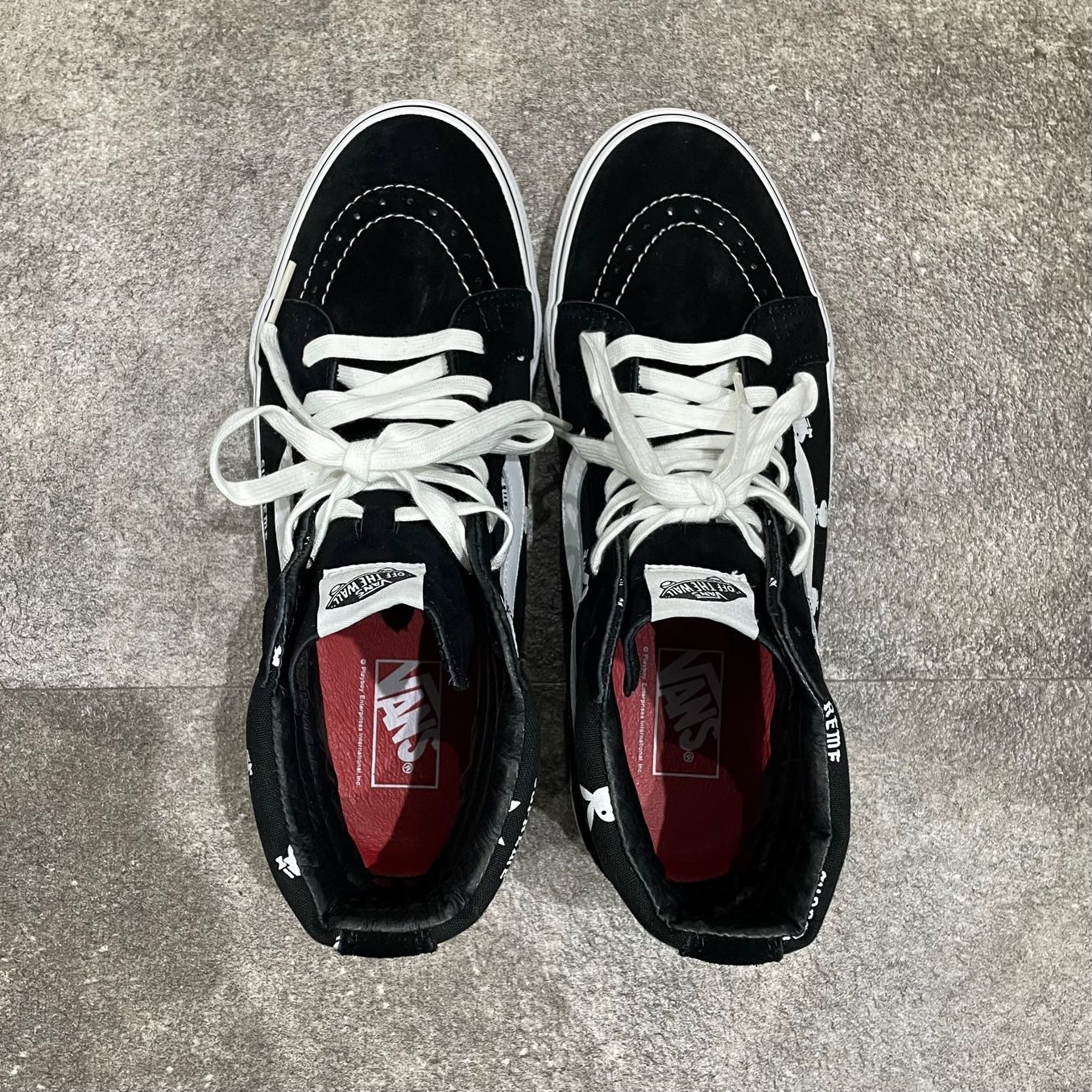 カラーブラック新品未使用 Supreme Vans Playboy ブラック26.5