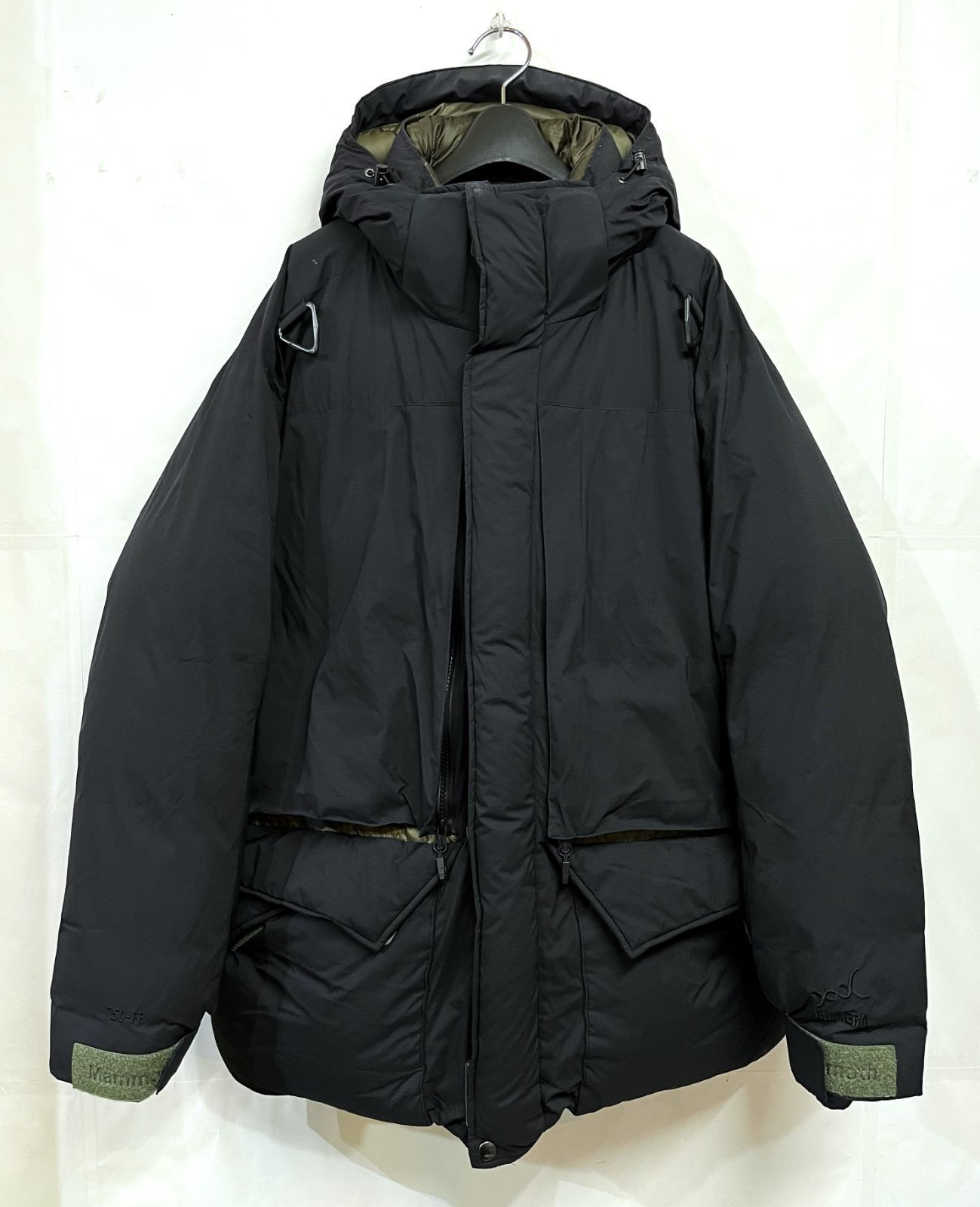 BAL × Marmot｜バル マーモット STEALTH POCKET MANMOTH PARKA ダウン 