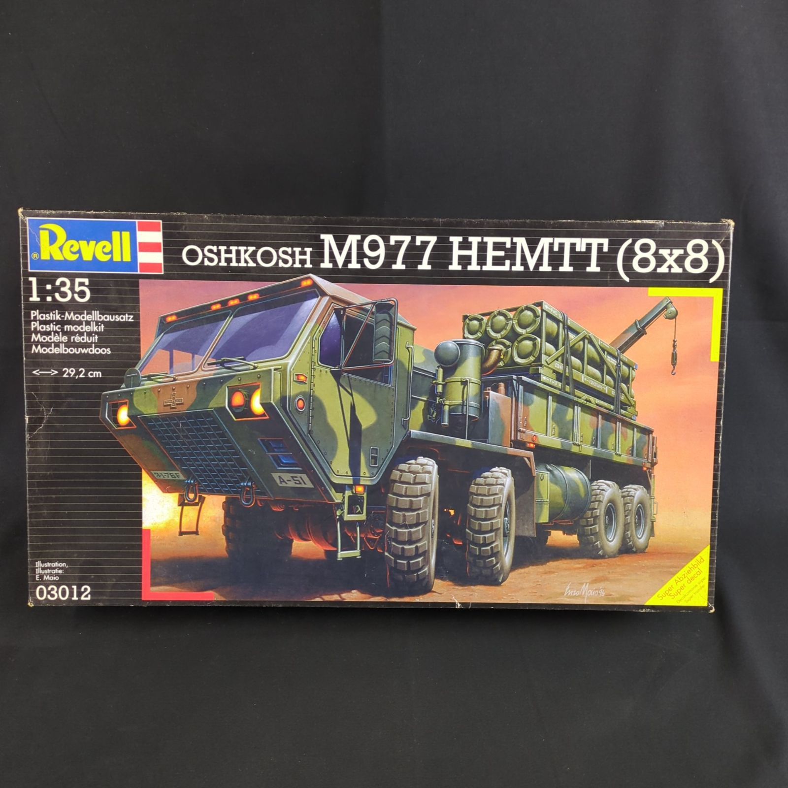 輸入キット 品 レベル Revell 03012 1|35 Oshkosh M977 HEMTT 8x8 オシュコシュ M977 HEMTT 8x8