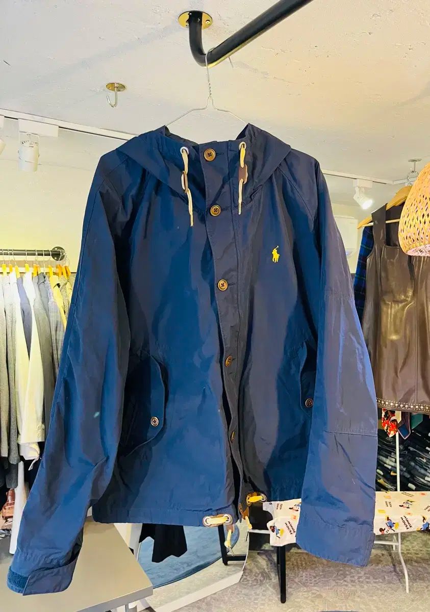 ポロラルフローレン コットン ナイロン ブレンド マウンテン ジャケット