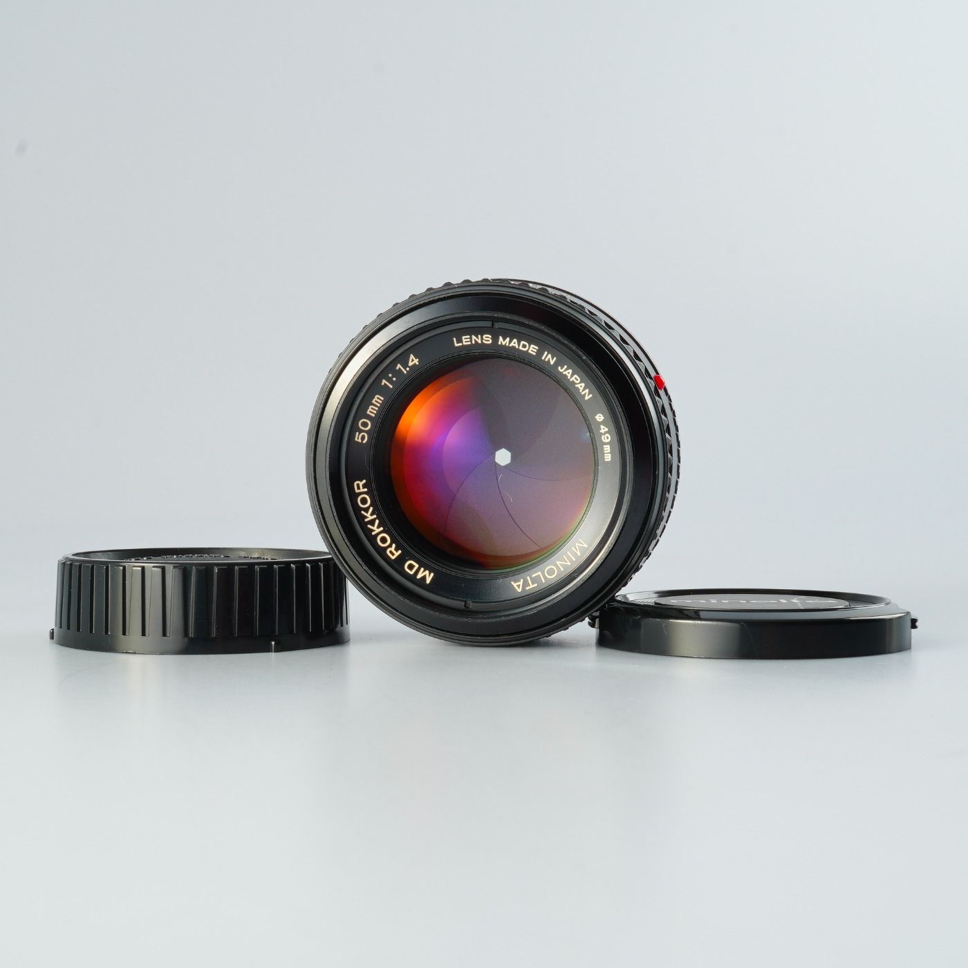 MINOLTA オンライン ミノルタ MD ROKKOR 50mm F/1.4 単焦点レンズ