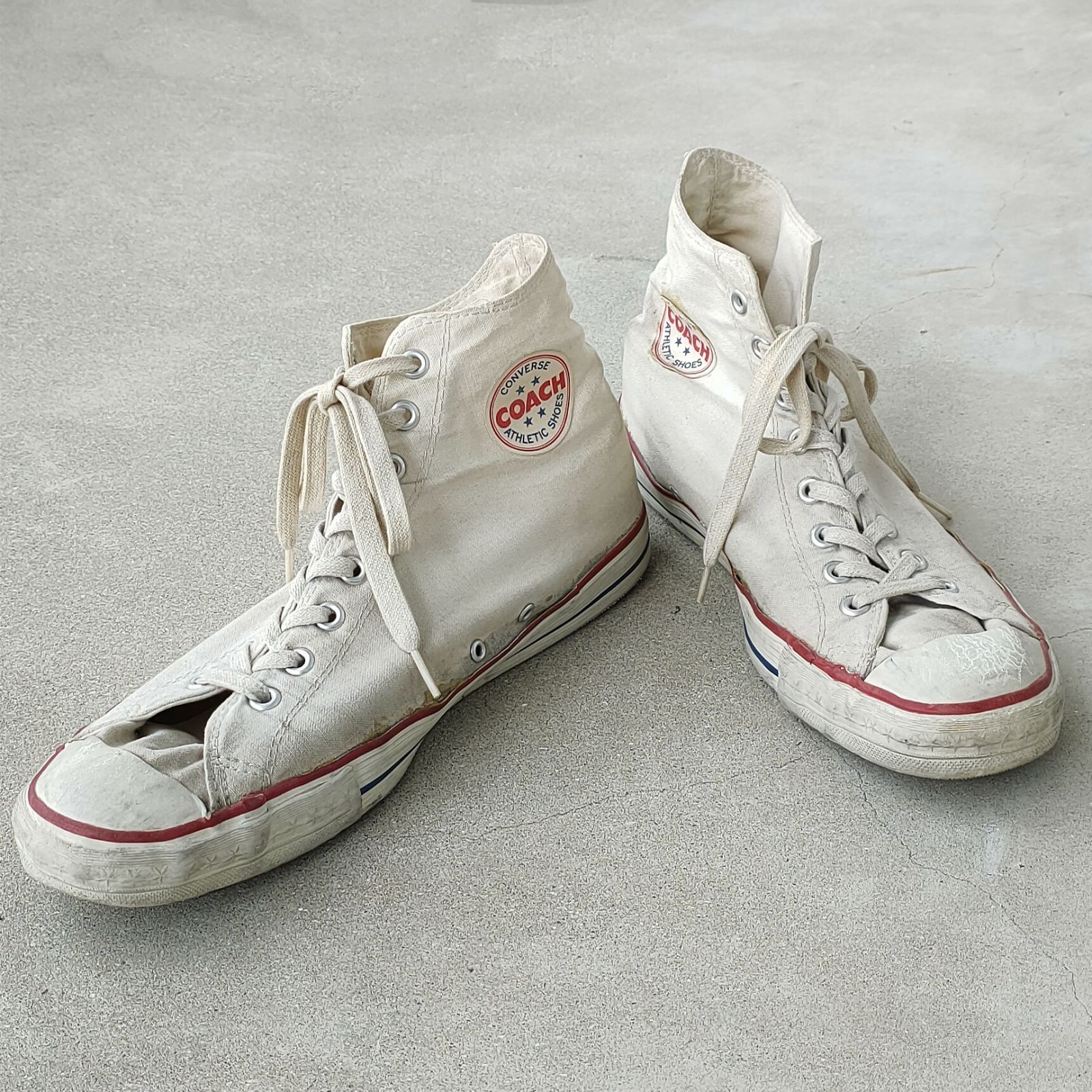 お得新作ヴィンテージ70\'sオリジナル CONVERSE コーチ スエード US8 デッド 26.5cm