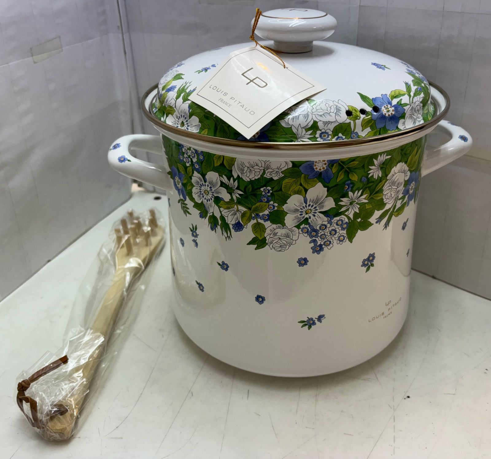 LOUIS PITAUD両手鍋 EJIRY ホーロー 片手鍋 LOUIS PITAUD エジリー 鍋