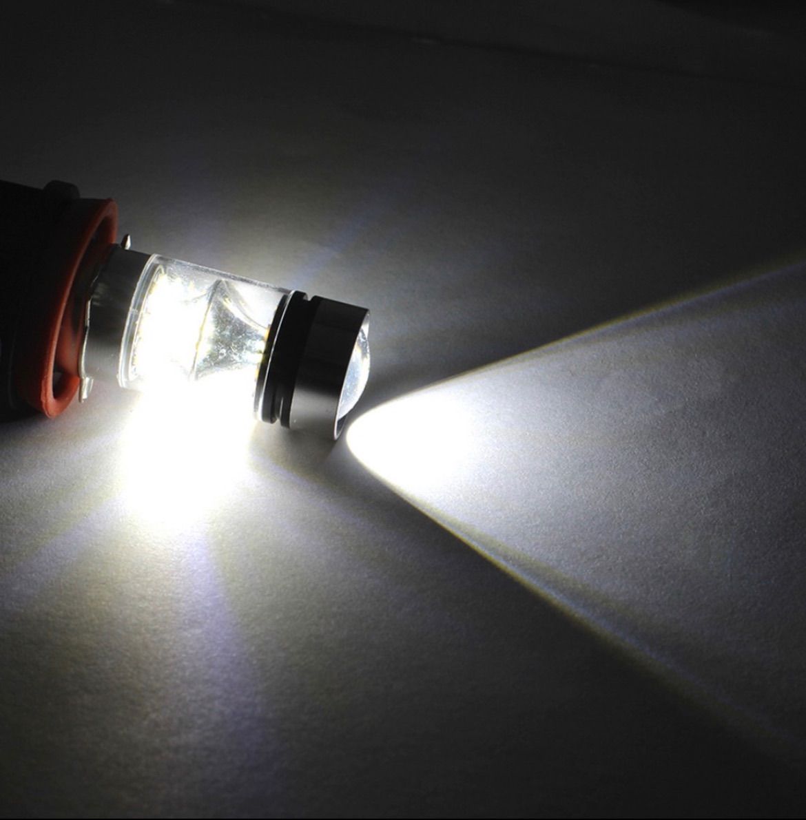 LEDフォグランプ HB3 HB4 100W ホワイト 2個セット - メルカリ