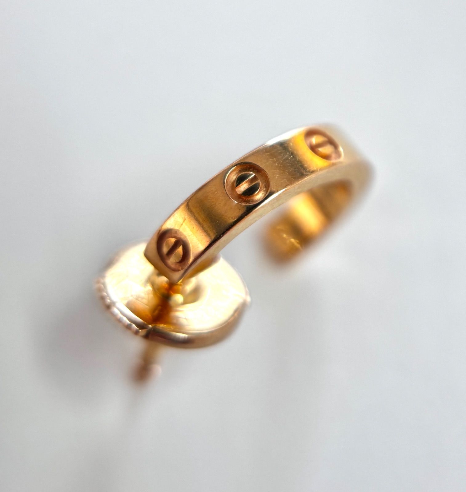 上美品⭐️Cartier カルティエ】 LOVE（ラブ）ピアス2個とケースの