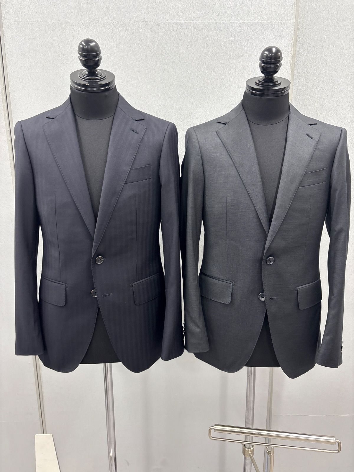 COMME CA MEN（コムサメン） セットアップ シャドーストライプスーツ