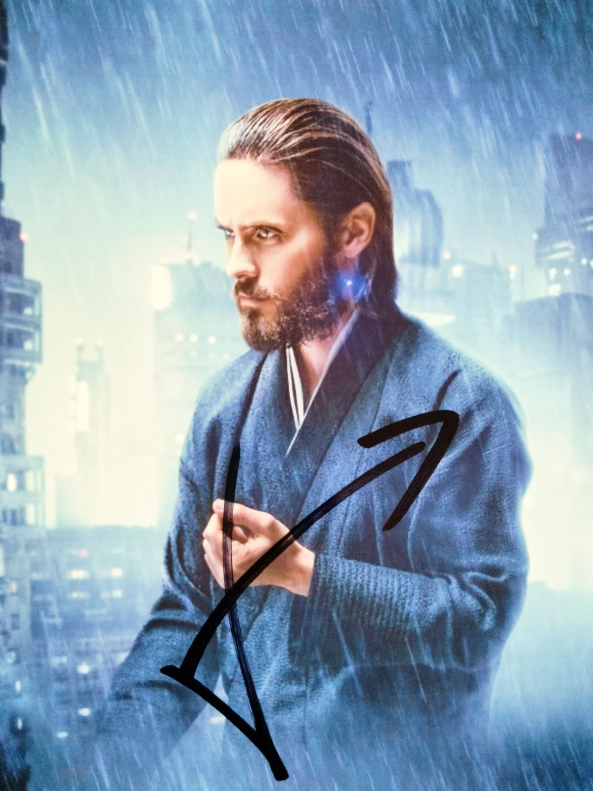 ジャレッド・レト直筆サイン入り2Lサイズ写真…Jared Leto