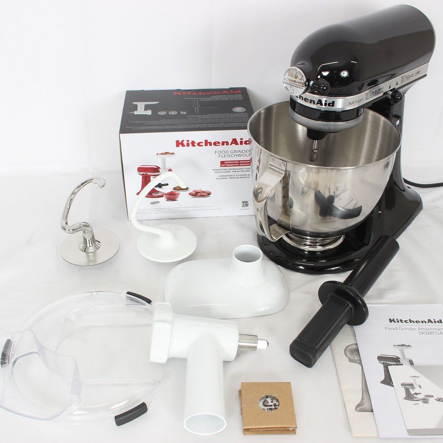キッチンエイド アルチザン 9KSM162OB ブラック 4.8L スタンドミキサー KitchenAid 本体