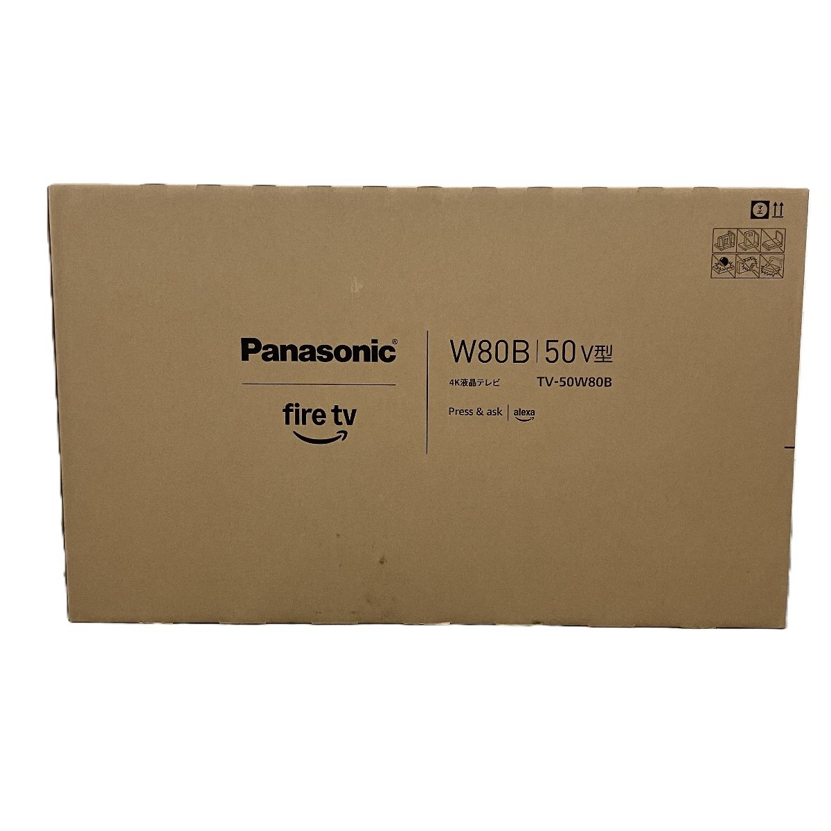 Panasonic VIERA TV-50W80B 4K 液晶 テレビ 50型 家電 パナソニック ビエラ ♥ M10446968