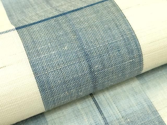 平和屋本店■極上 夏物 沖縄県無形文化財指定 本場八重山上布 全通柄 九寸名古屋帯 松竹喜生子 ますいわ屋扱い 芋麻 逸品 CZAA2697s5 平和屋本店□極上 夏物 沖縄県無形文化財指定 本場八重山上布 全通柄