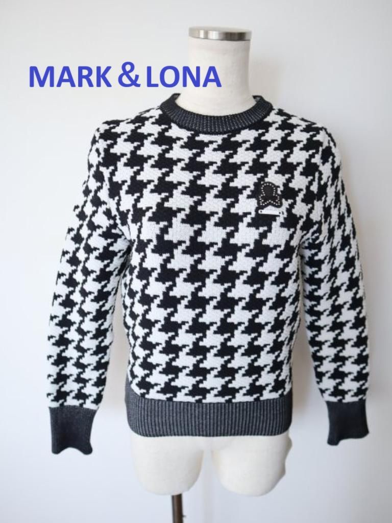2.美品❗️マークアンドロナ 防風裏地付き ニットセーター46