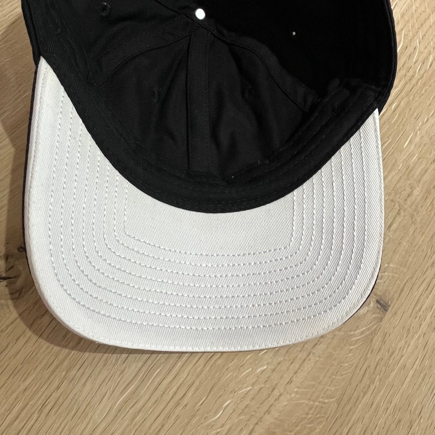 VTMNTS Barcode Cap バーコード 刺繍 6パネル ベースボールキャップ 
