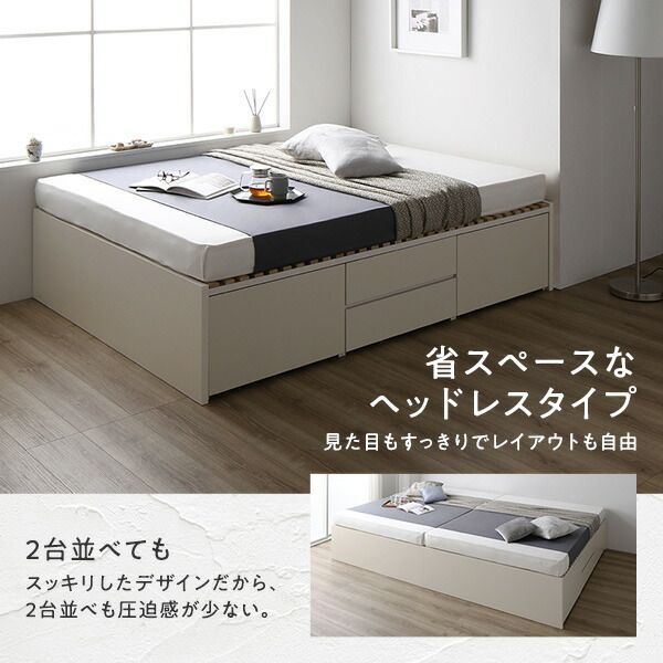 ベッド   ナチュラル ダブル ポケットコイルマットレス付きds-2173678 ベッド ナチュラル ダブル ポケットコイルマットレス付きds-2173678