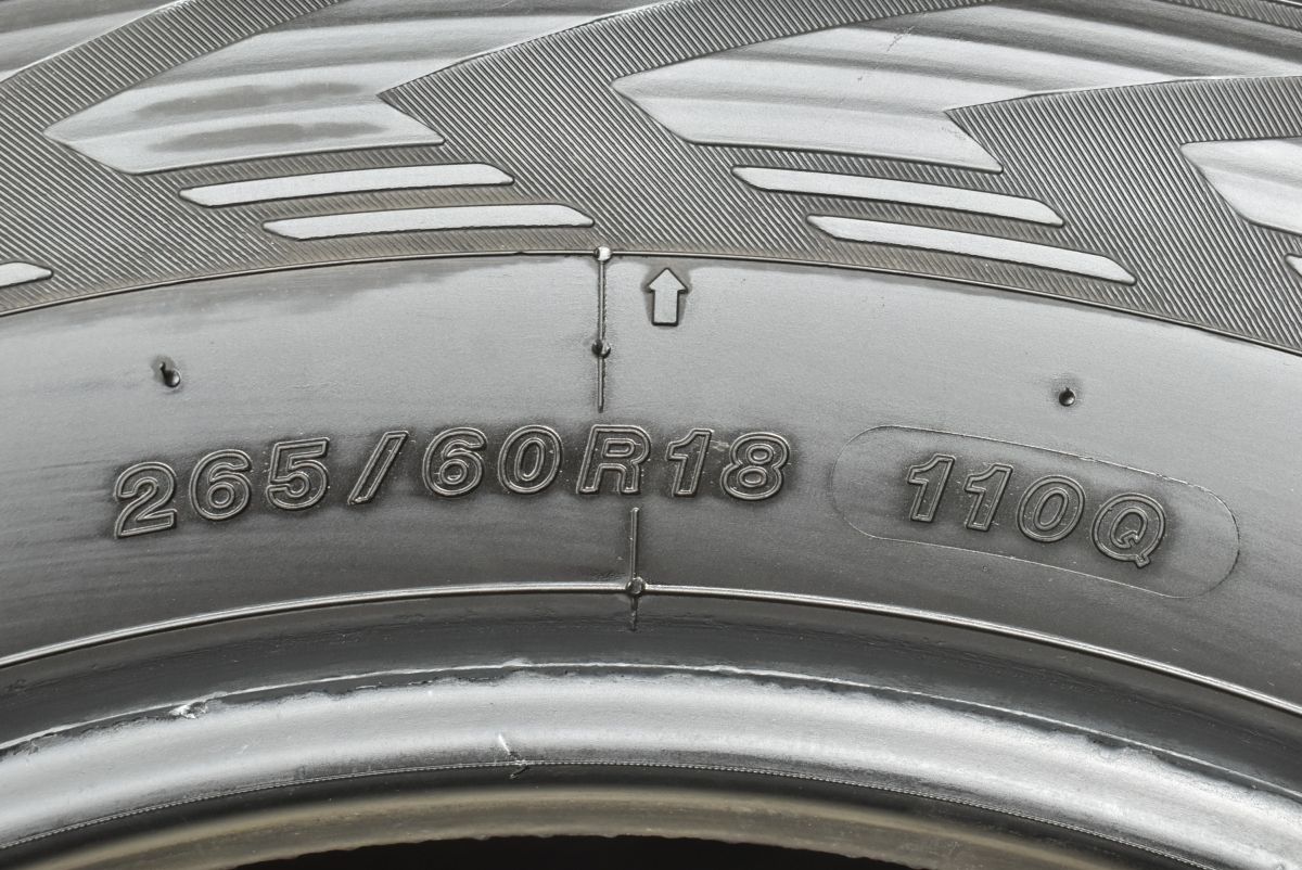 バリ溝】ヨコハマ アイスガードG075 265/60R18 4本セット プラド 