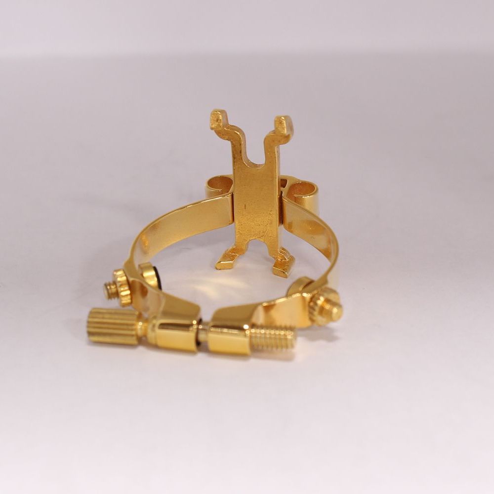 え*る様 Bbクラリネットリガチャー/JLV/24Kゴールド JLV B