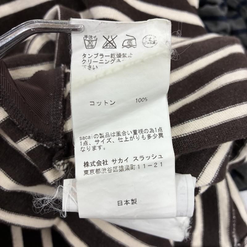 【美品】サカイ 異素材切替 ドッキング 長袖 Tシャツ 2515 美品】サカイ 異素材切替 ドッキング 長袖 Tシャツ 2515 - メルカリ