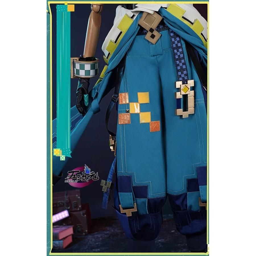 新発売 江南猫次 原神 コスプレ キィニチ 衣装 ※ウィッグ 靴