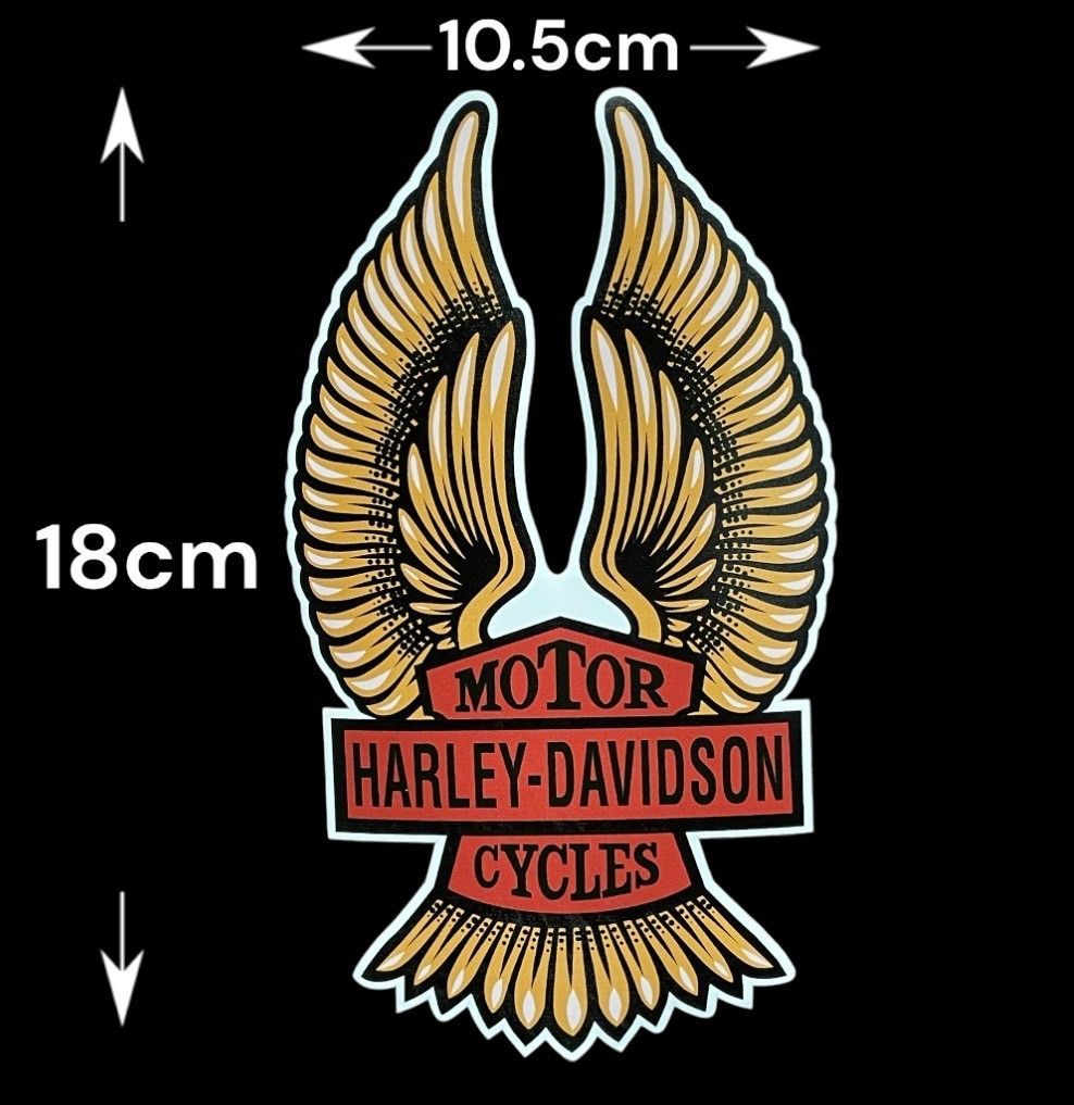 ハーレー 防水 ステッカー chopper cheetah BATES ヴィンテージ