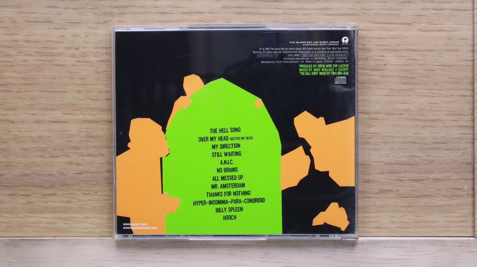 国内盤CD☆サム・フォーティーワン/SUM 41□ ダズ・ディス