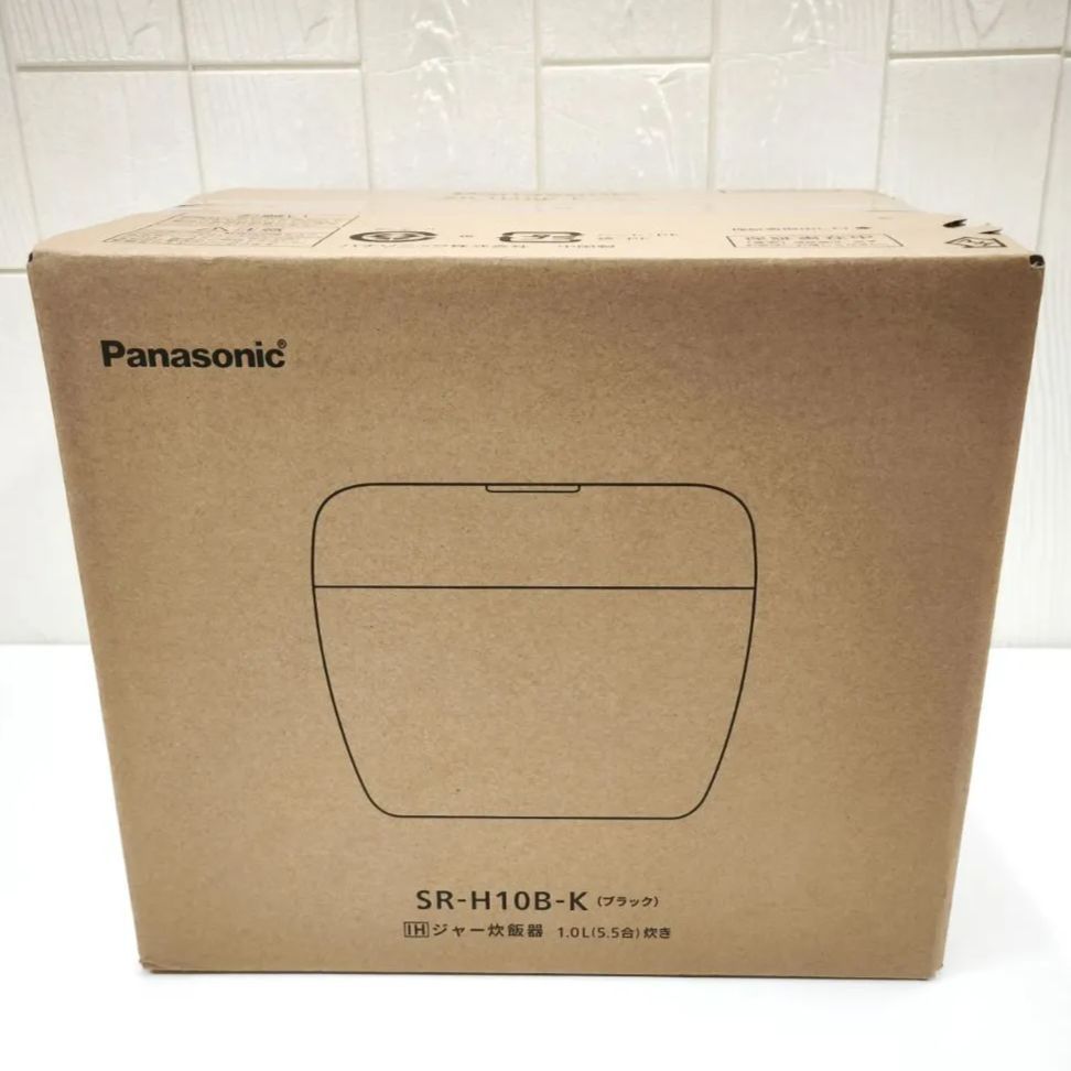 新品 完全未開封】Panasonic パナソニック SR-H10B-K IHジャー