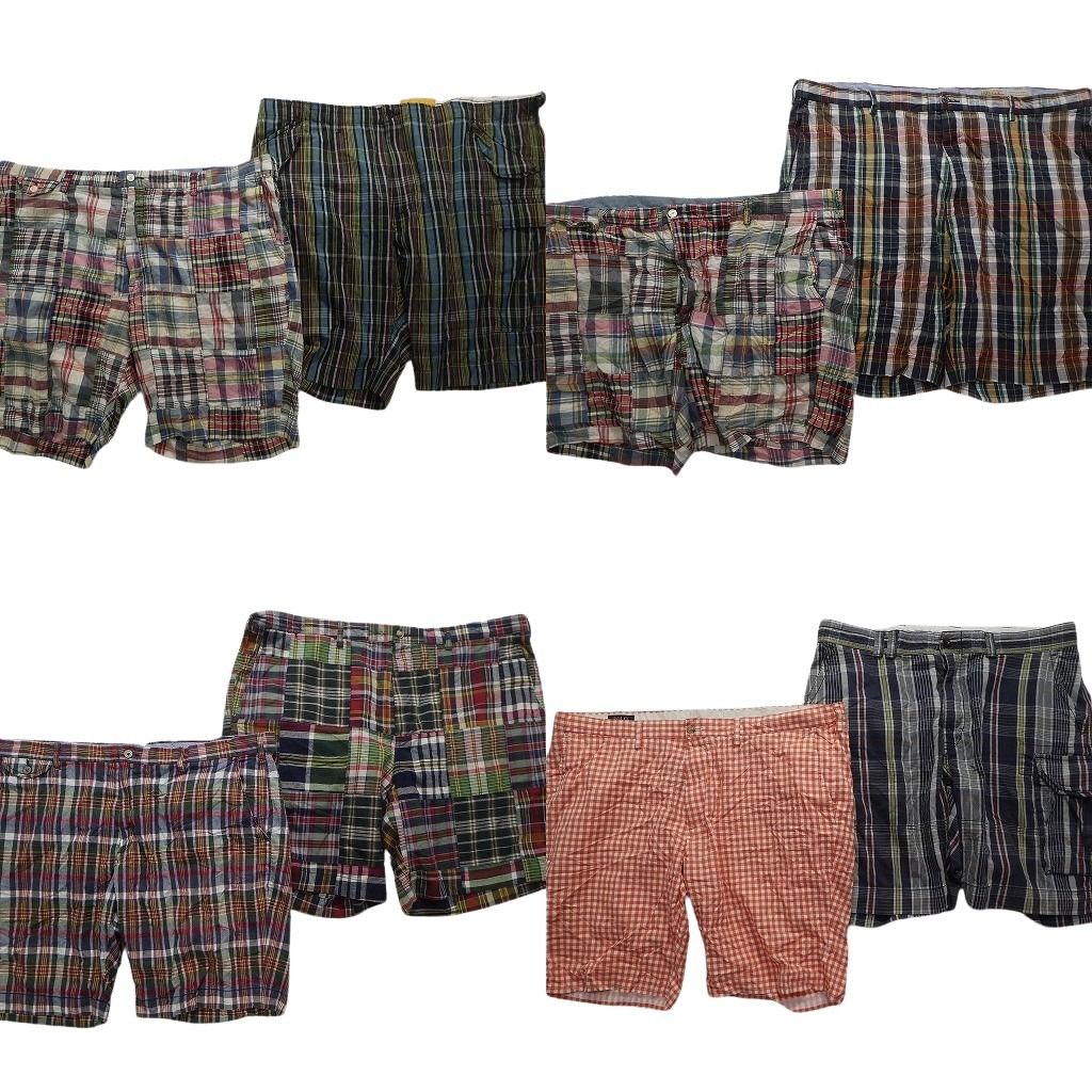 古着卸 ラルフローレン チェック柄 ショートパンツ 8枚セット メンズ 40 |42 |44 |46 クラシックフィット 古着 NA4473