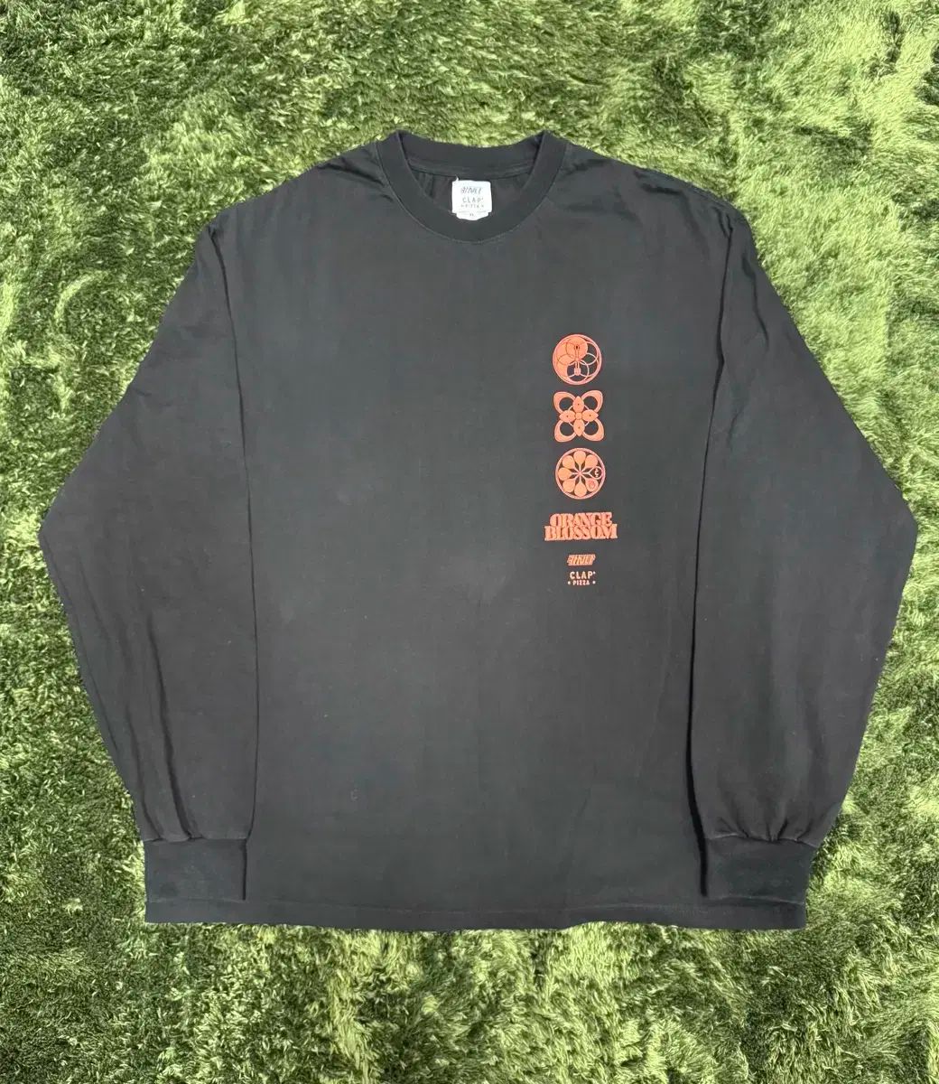 XL KASINA カッシーナ X クラップピザ コラボ ロゴ プリント 長袖 ロングスリーブ