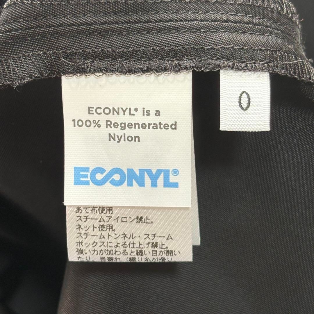 LOEFF ロエフ ナイロン ジャンパースカート ワンピース ブラック