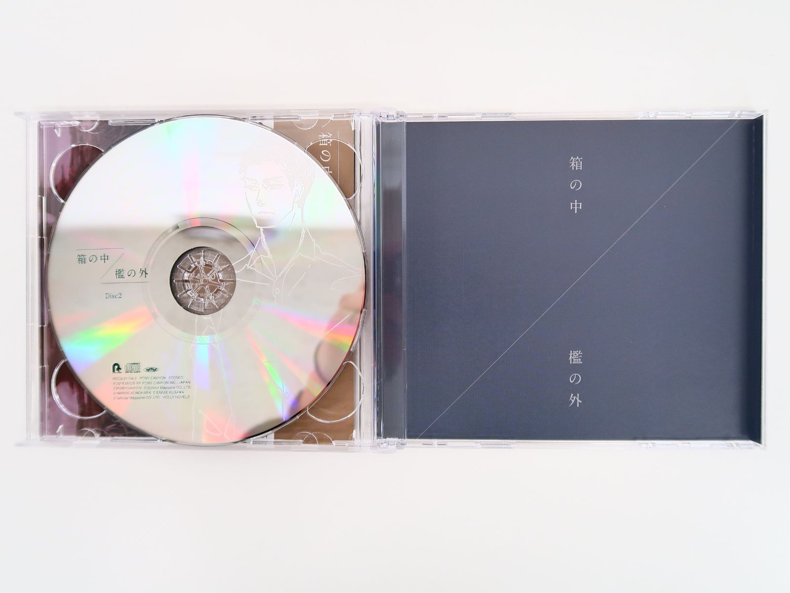 CD 箱の中 / 檻の外 アニメイト特典フリートークCD付 木原音瀬