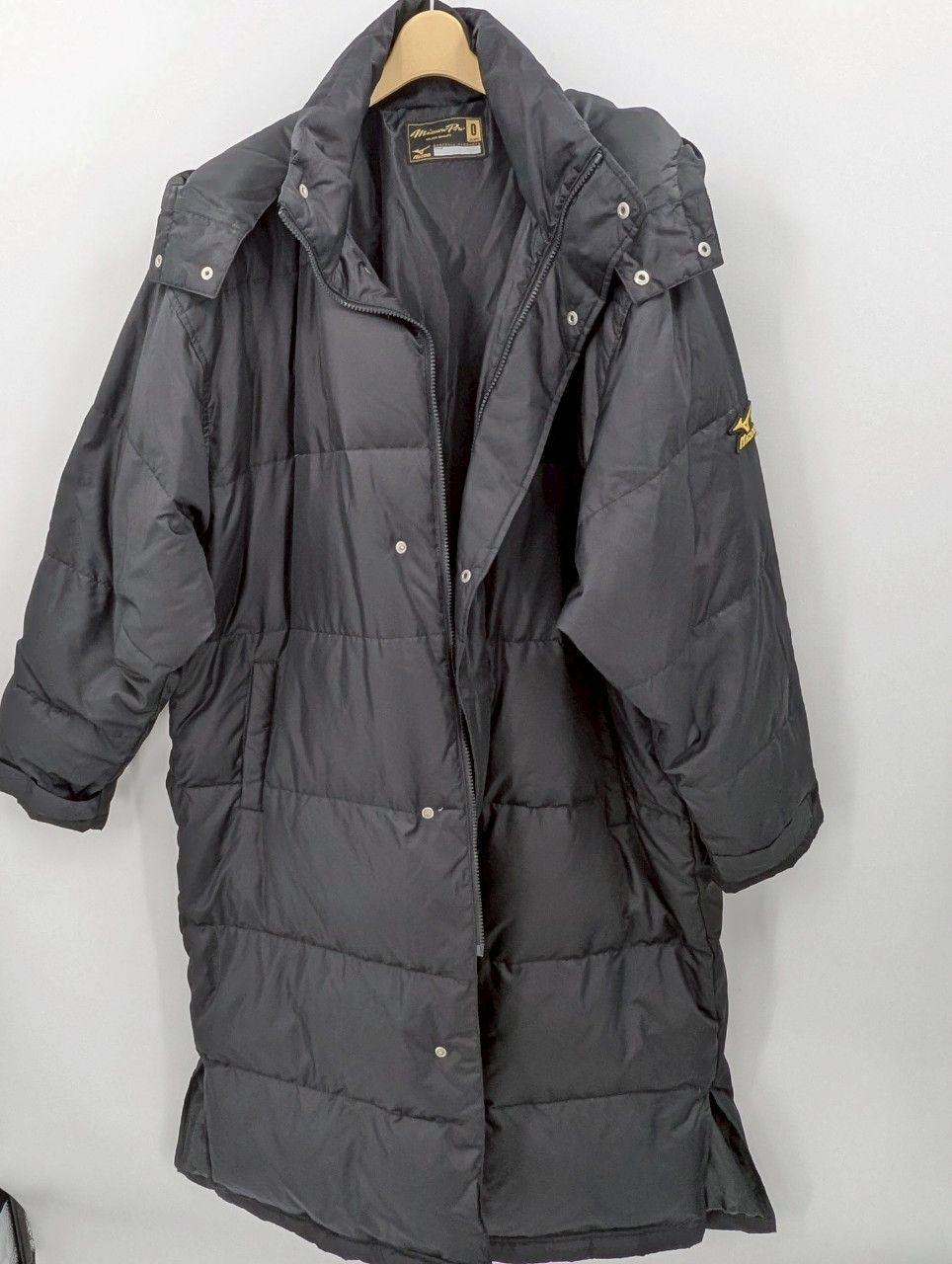 MIZUNO PRO】ミズノプロ ダウンロングコート 80%ダウン 中綿入り O