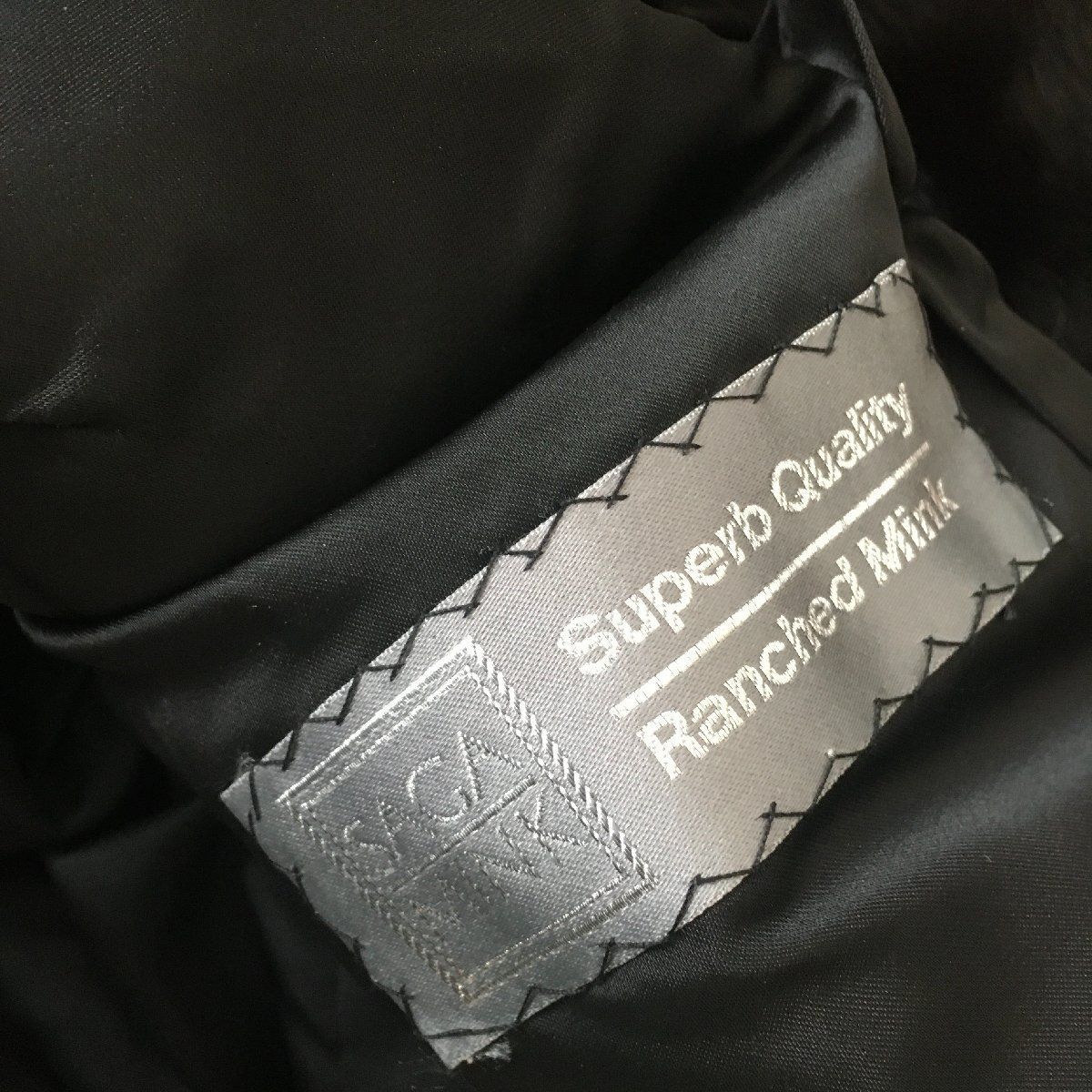 美品　SAGA MINK サガミンク 毛皮 Superb 柔らか　ミンク　コート サガミンク 毛皮コート 上質 肉厚 Superb Quality 裏地総柄 サガミンク