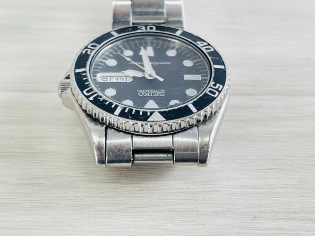 セイコー ダイバー 自動巻【7S26-0050】純正ベルト【稼働品】メンズ